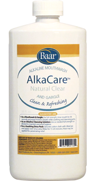 AlkaCare Natural Clear, Alkalizing Mouthwash and Gargle